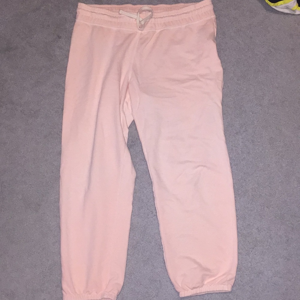 Pastel pink sweatpants GAP